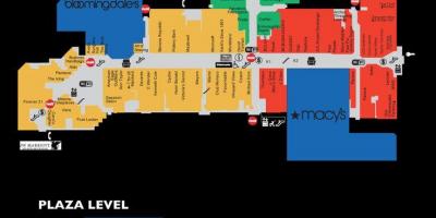 Het Lenox square mall kaart